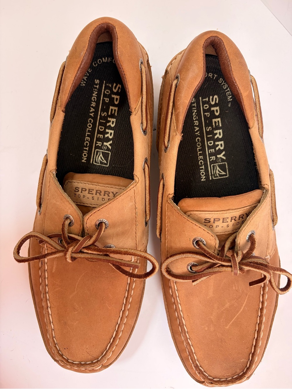 Sperry Men's Brown Leather Classic Boat Shoes